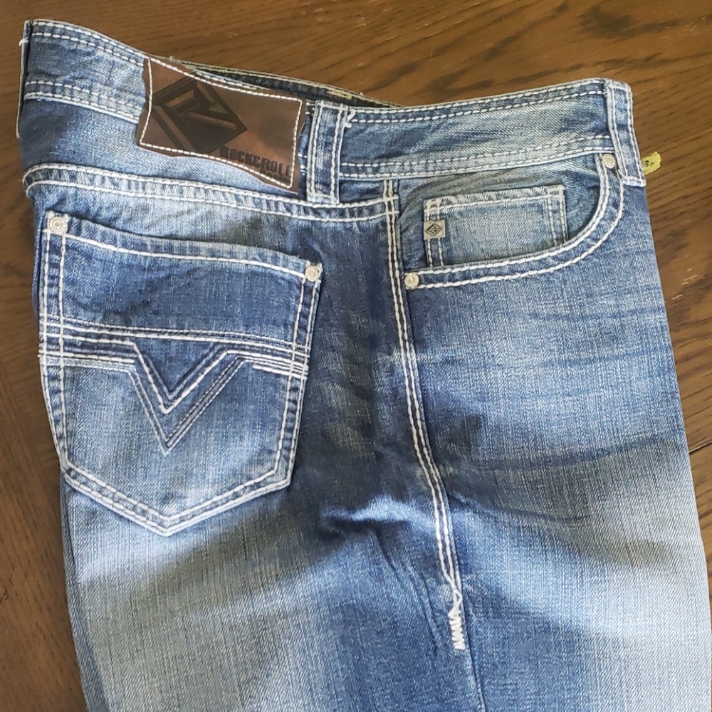 Mens Rock n Roll Jean's 34x34